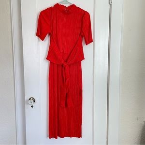 ASOS Burnt Orange Dress